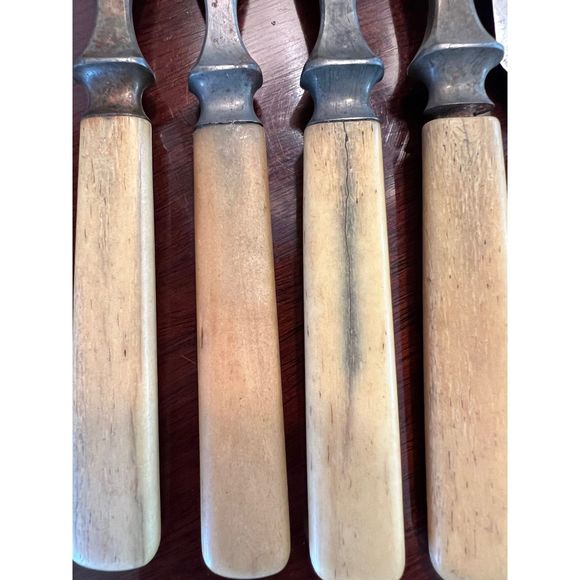 Vintage Antique Fork and Knife Set Primitive Kitchen - Picture 7 of 11